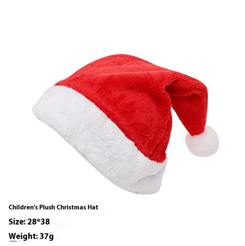 Christmas Decoration Supplies Dress Up Plush Bonnet