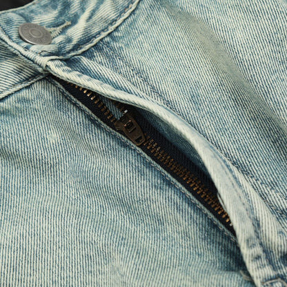 Fashion American Retro Washed Jeans Men