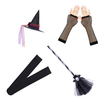 Halloween Children's Costume Witch Cosplay Clothes