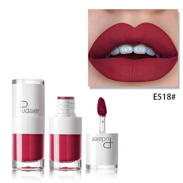 Matte Lip Gloss 16 Colors, Lasting Moisturizing