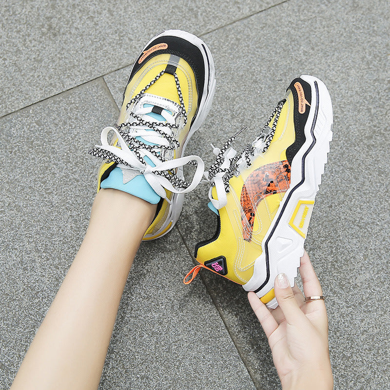 Wild platform sneakers