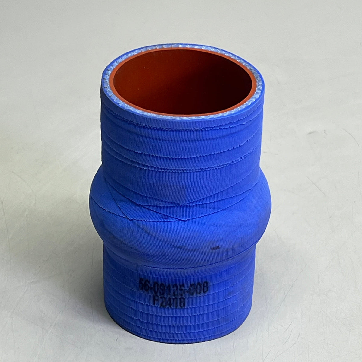GILLIG Coolant Bypass Hump Hose 2.250" Blue 56-09125-008