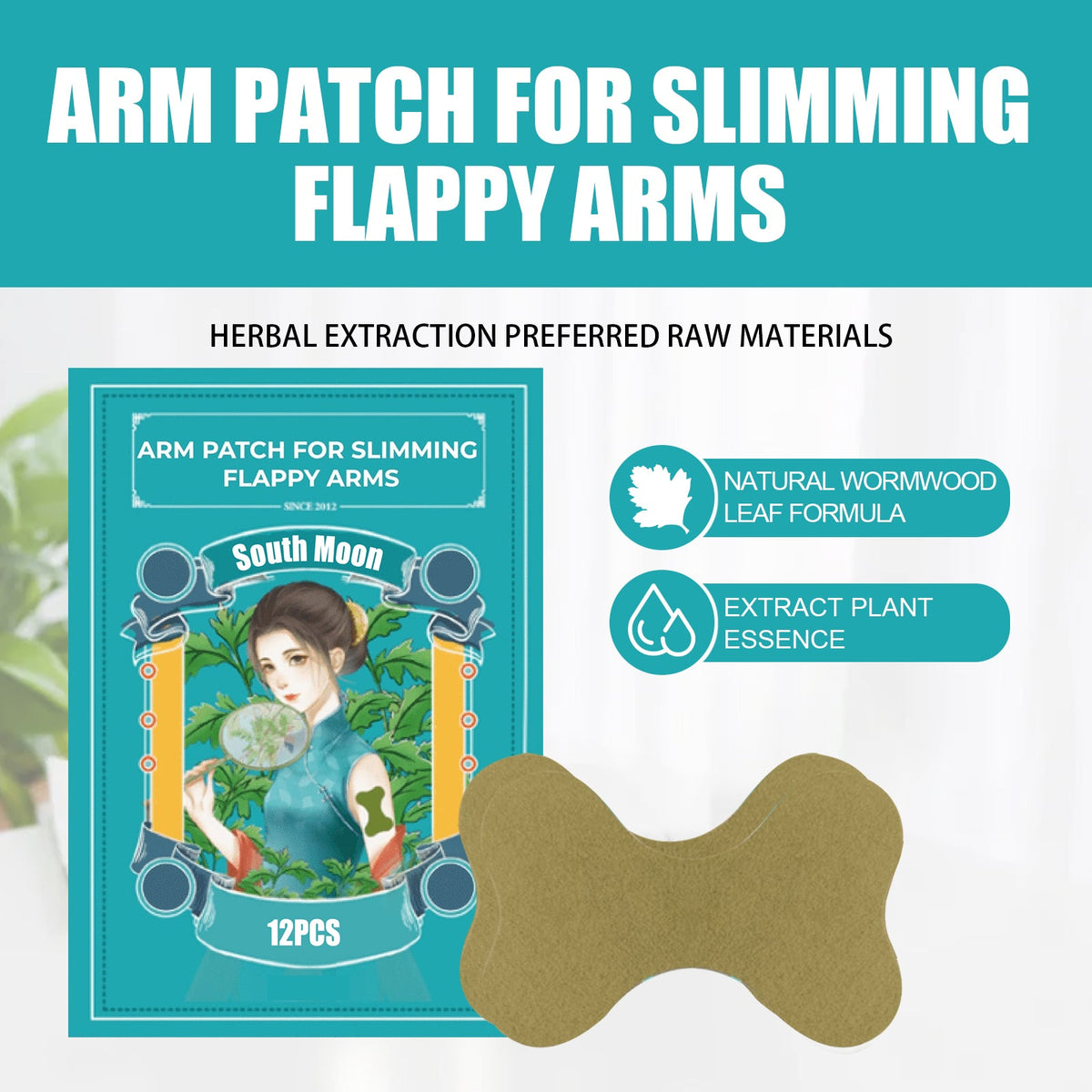 Mugwort Arm Patch, Arm And Leg Natural Herbal Moxibustion Patch