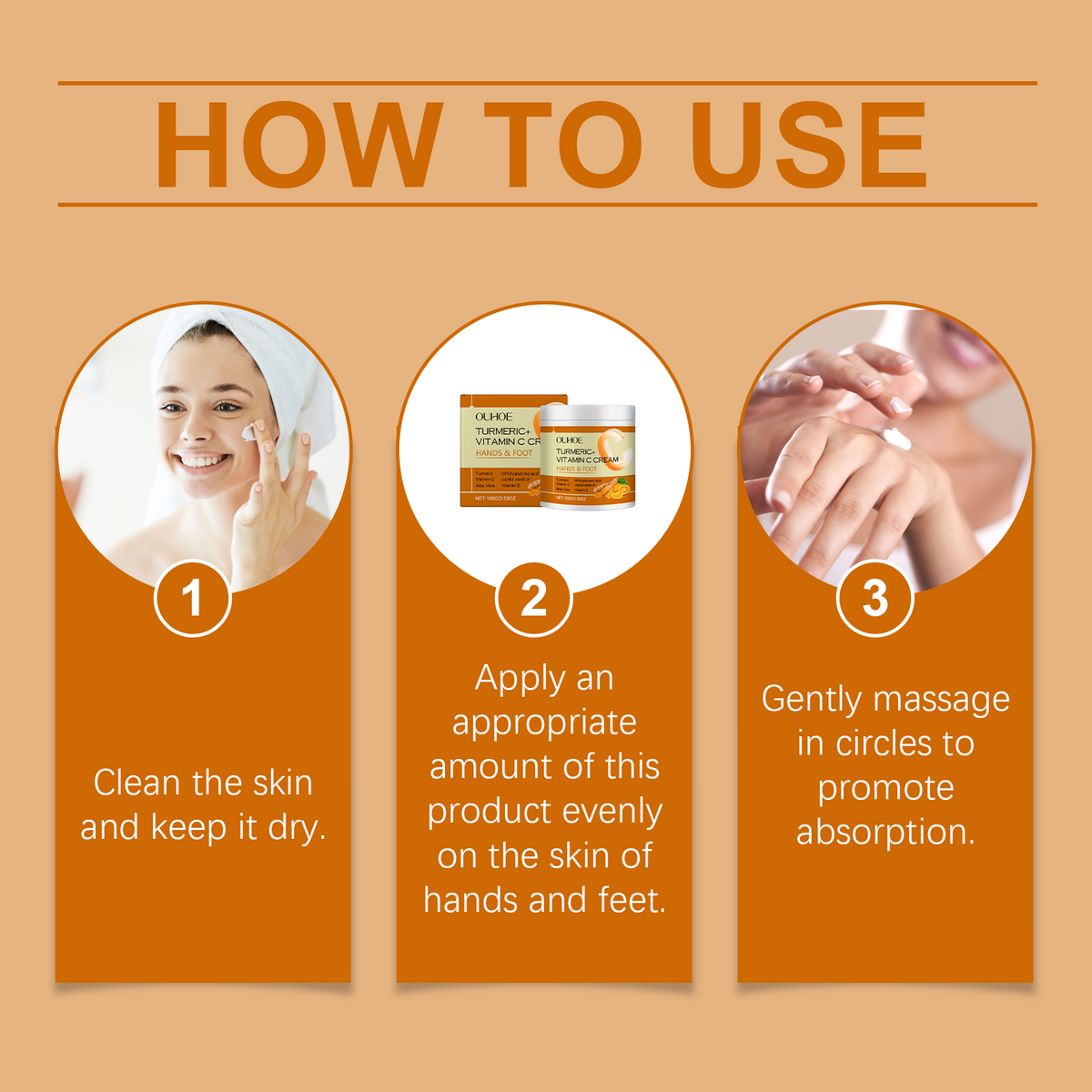 Vitamin C Firming Cream Gentle Moisturizing Moisturizing Firming Daily Apply Body Care Cream