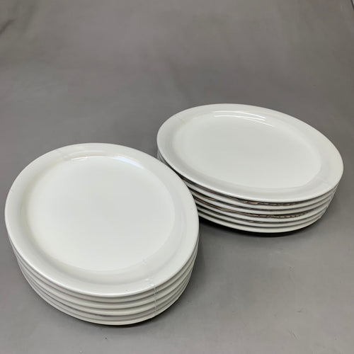 TUXTON (12 Pack) Ceramic Oval Platter Nevada Collection Oven Safe 13-1/4" Eggshell TNR-014