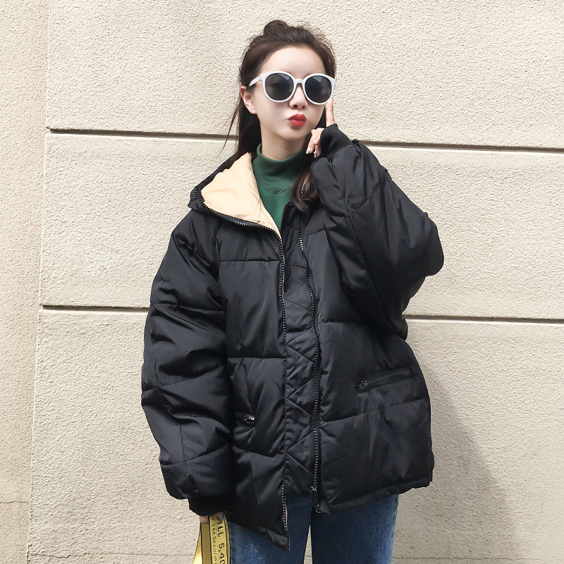 Short Style Student Bread Clothing Soft Girl Cotton Padded Winter Coat