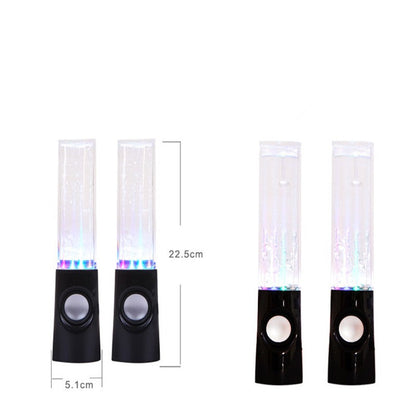 Dancing Water Speaker LED Light Fountain Speaker Family Party