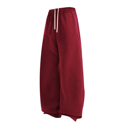 New Trendy Brand Brushed Washed Long Pants