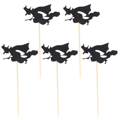 Halloween cake card decoration