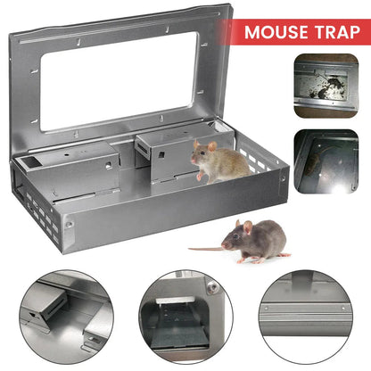 High Sensitive continuous & Effective & Reusable Rat mice mouse Trap Cage for Continuous Catching/ Pest Control
