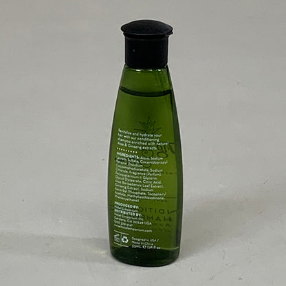 ALOE & FIG (1 Box, 200 Bottles) Conditioning Shampoo Sample Bottles 35ML