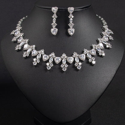 Fashionable Personalized And Creative Necklace And Earrings For Women
