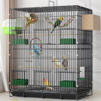 Home Fashion Personality Double Layer New Bird Cage