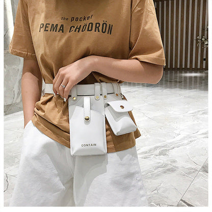 Tide crossbody bag waist bag change phone