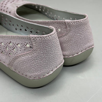 PROPET Cabrini Full Grain Leather Arch Support Women Sz 10.5 X(2E) Blush WCX064L