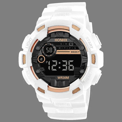 Mens Multi-Function, Water-Resistant Luminous Sports Electronic Watch
