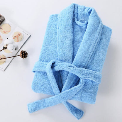 Cotton Winter Bathrobe Quick-dry Thickened