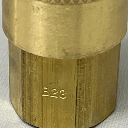 PARKER (2 PACK) Industrial Brass Quick Connect Air Couplers w/Female Threads B23