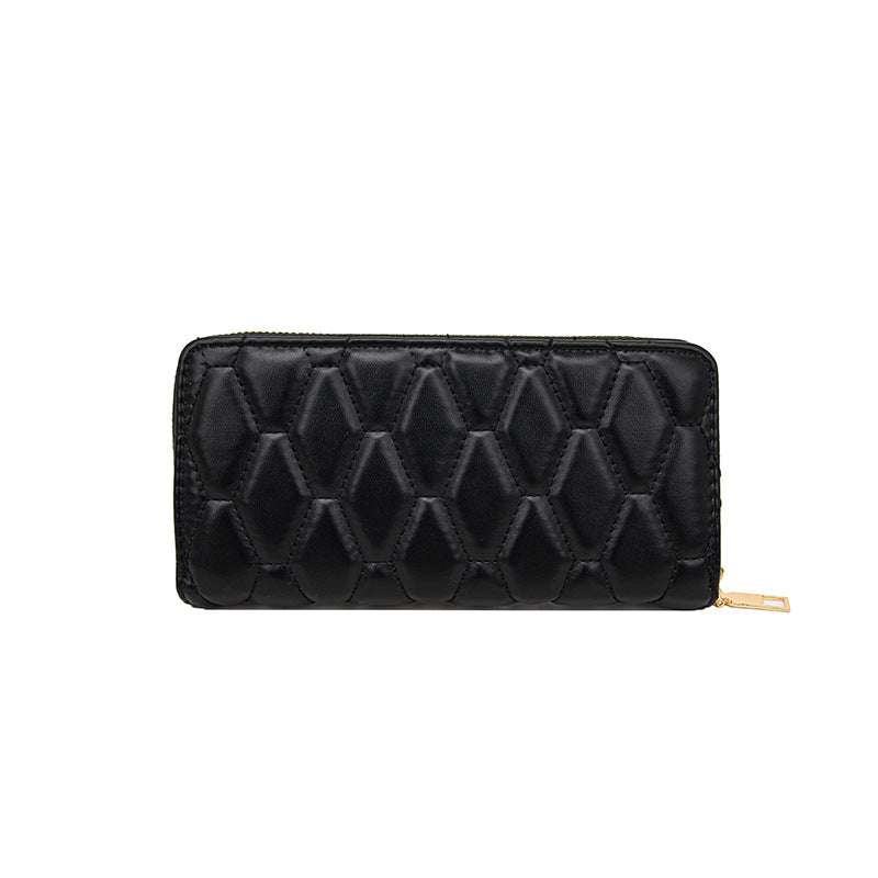 Women's Fashion First Layer Cowhide Zipper Bag