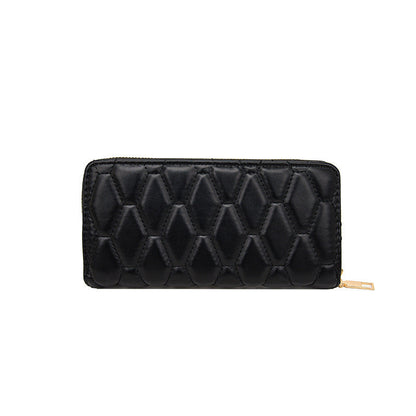 Women's Fashion First Layer Cowhide Zipper Bag