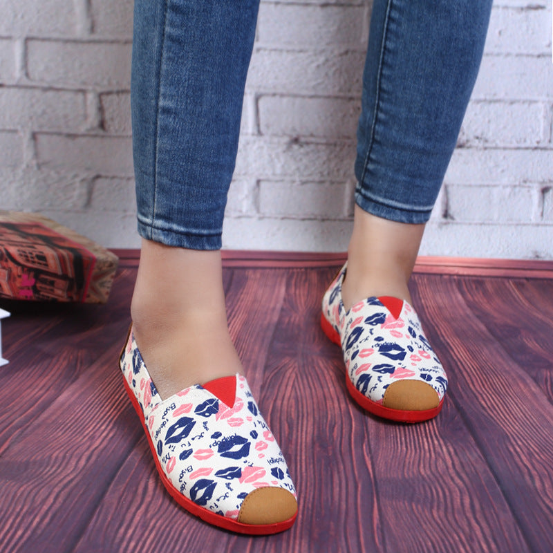 Old Beijing cloth shoes canvas shoes