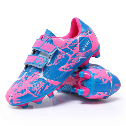 Children's Football Training Shoes Broken Nail With Velcro