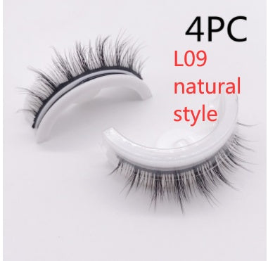 Reusable 3D Self-Adhesive Mink Lashes