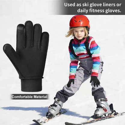 Children's Bicycle Riding Gloves Warm Non-slip