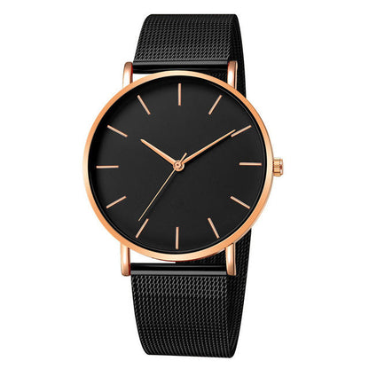 Men's Watch Simple And Stylish Mesh Strap Style