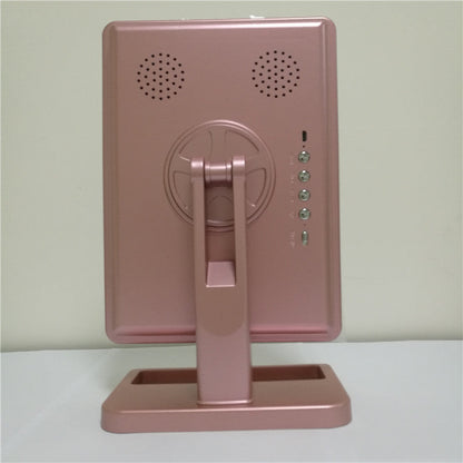 Touch Screen LED Makeup Mirror with Bluetooth Speaker and 10X Magnification