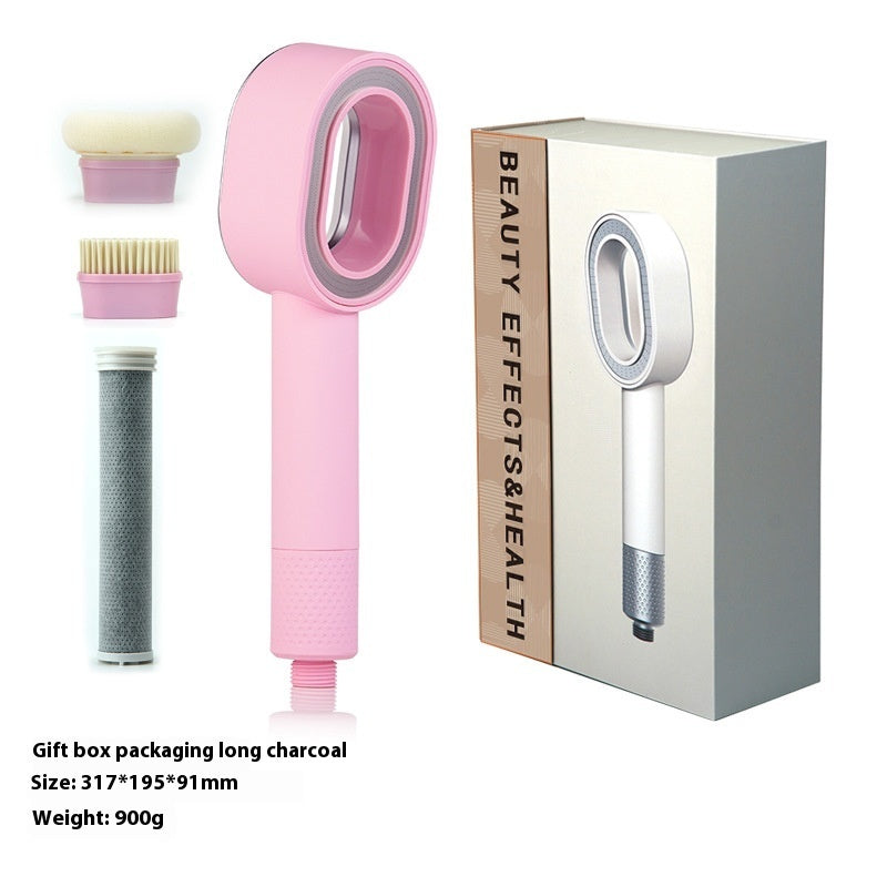 Hand-held Filter Fragrance Shower Head With Massage Bath