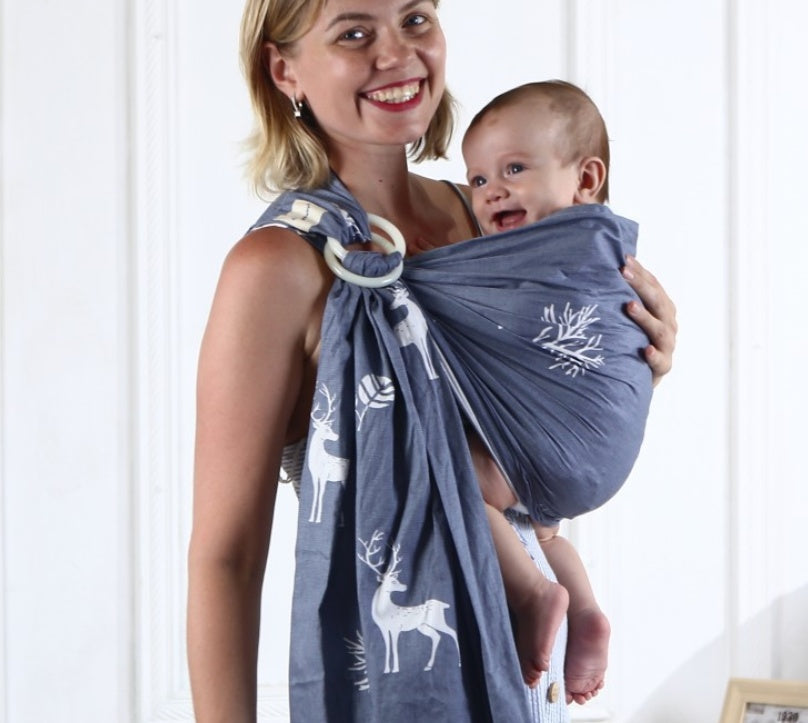 Baby sling solid color baby carrier