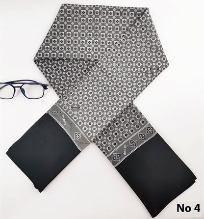 Men's Silk Cashmere Business Long Scarf
