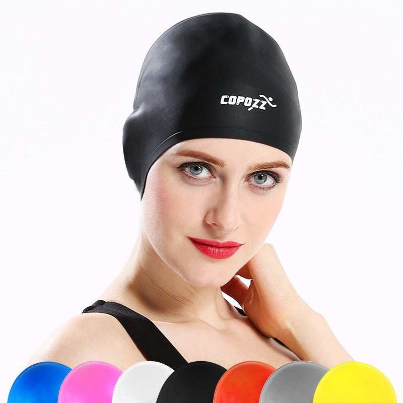 3D Silicone Waterproof Swim Cap