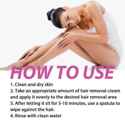 Hair Removal Cream, Body Underarm Gentle Depilation Does Not Irritate Delicate And Smooth Skin Depilation Cream