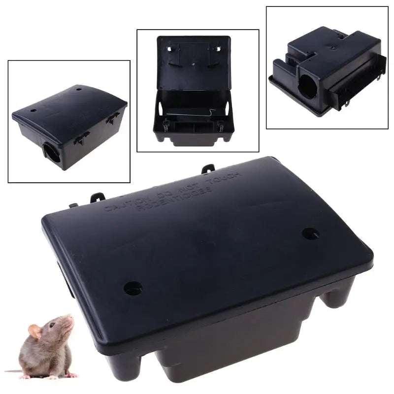 Professional Home Mouse Bait Block Trap Station Box for Case with for Key Trappola per topi Past na krysy