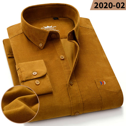 Men's Long-sleeved Shirts Men's Business Casual