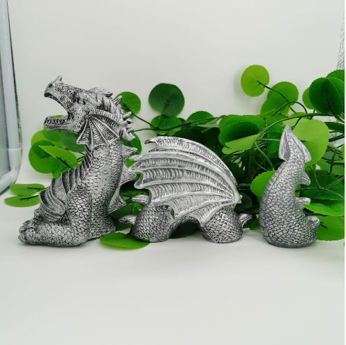 Large Dragon Gothic Garden Statue