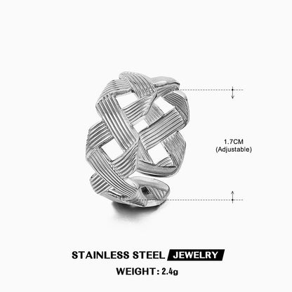 Personalized Trendy Ins Style Adjustable Ring for Women