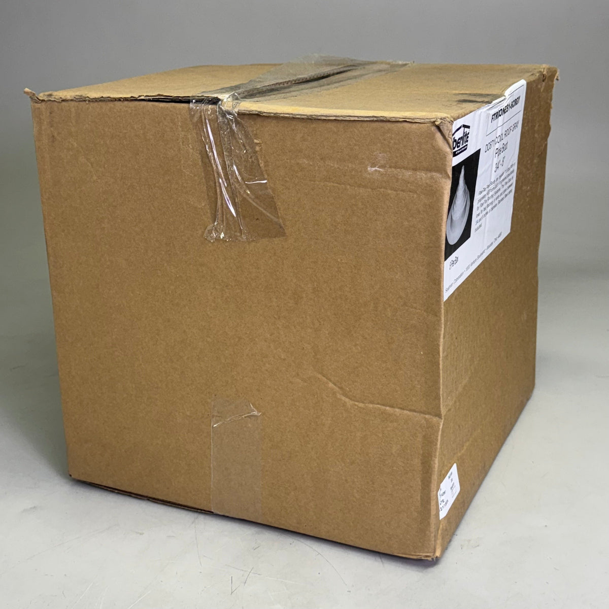 HIBERLITE DC671 Cool Roof Gray Pipe Boot 3/4" x 8", White DC671