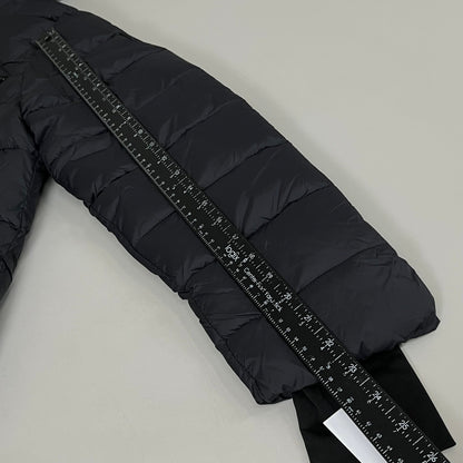 DKNY Boys' Winter Jacket Insulated Quilted Puffer Parka Large Black