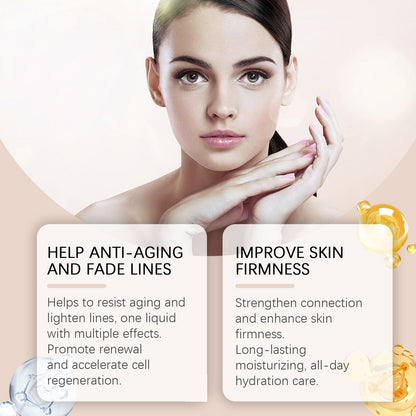 Firming Skin Essence, Brightening, Moisturizing And Smoothing Skin Line Firming Treatment Essence