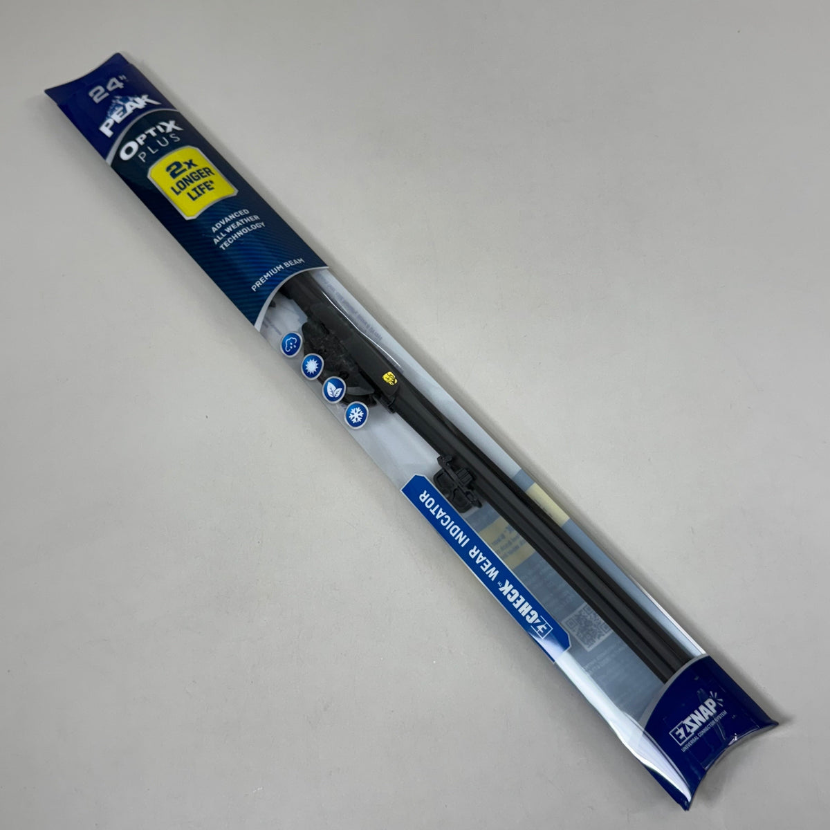 PEAK (2 Pack) Optix Plus Beam Windshield Wiper Blades 24" OTP241 2x Longer Life