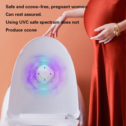 UV toilet disinfection lamp hotel hotel bathroom sterilizer intelligent toilet sterilizer