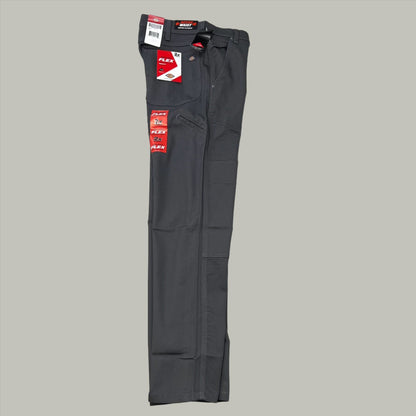 DICKIES Flex Regular Fit Double Knee Pant Mns Sz 32X34 Stonewashed Slate DP903SSL