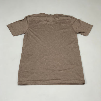 BELLA + CANVAS (12-PACK) Unisex Crewneck Short Sleeve Tees Sz S Heather Brown (New)
