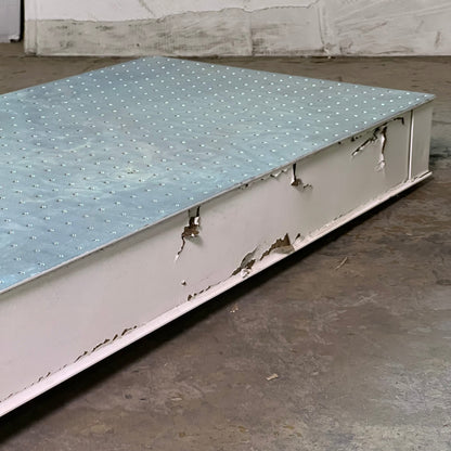 Steel Optical Breadboards 18"W x 72"L x 4"H Grey (AS-IS, A Little Damage)