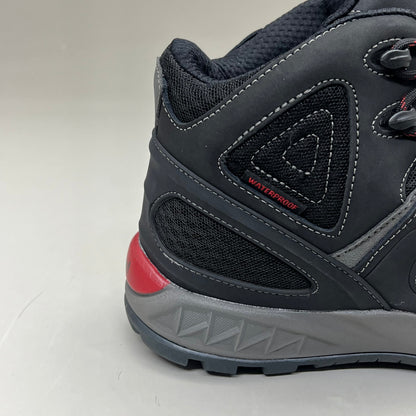 PROPET Veymont Grip Hiking Boot Waterproof Men's Sz 10 X(3E) Black/Red MOA022S