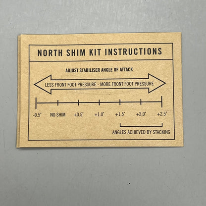 NORTH KITEBOARDING Sonar Stabilizer Shim Kit Spare Green/Grey 85009.220194