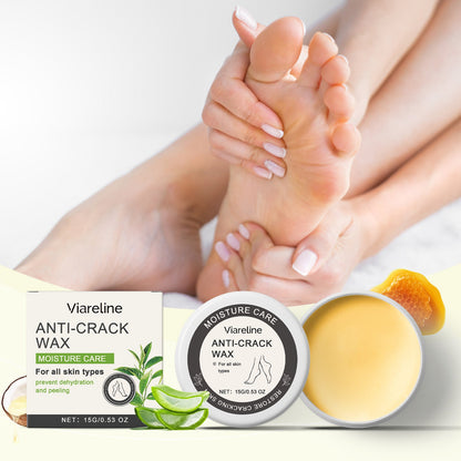 Foot Care Wax Exfoliates, Prevents Dryness, Moisturizes, Hydrates And Moisturizes Tender And Smooth Foot Skin Care Wax
